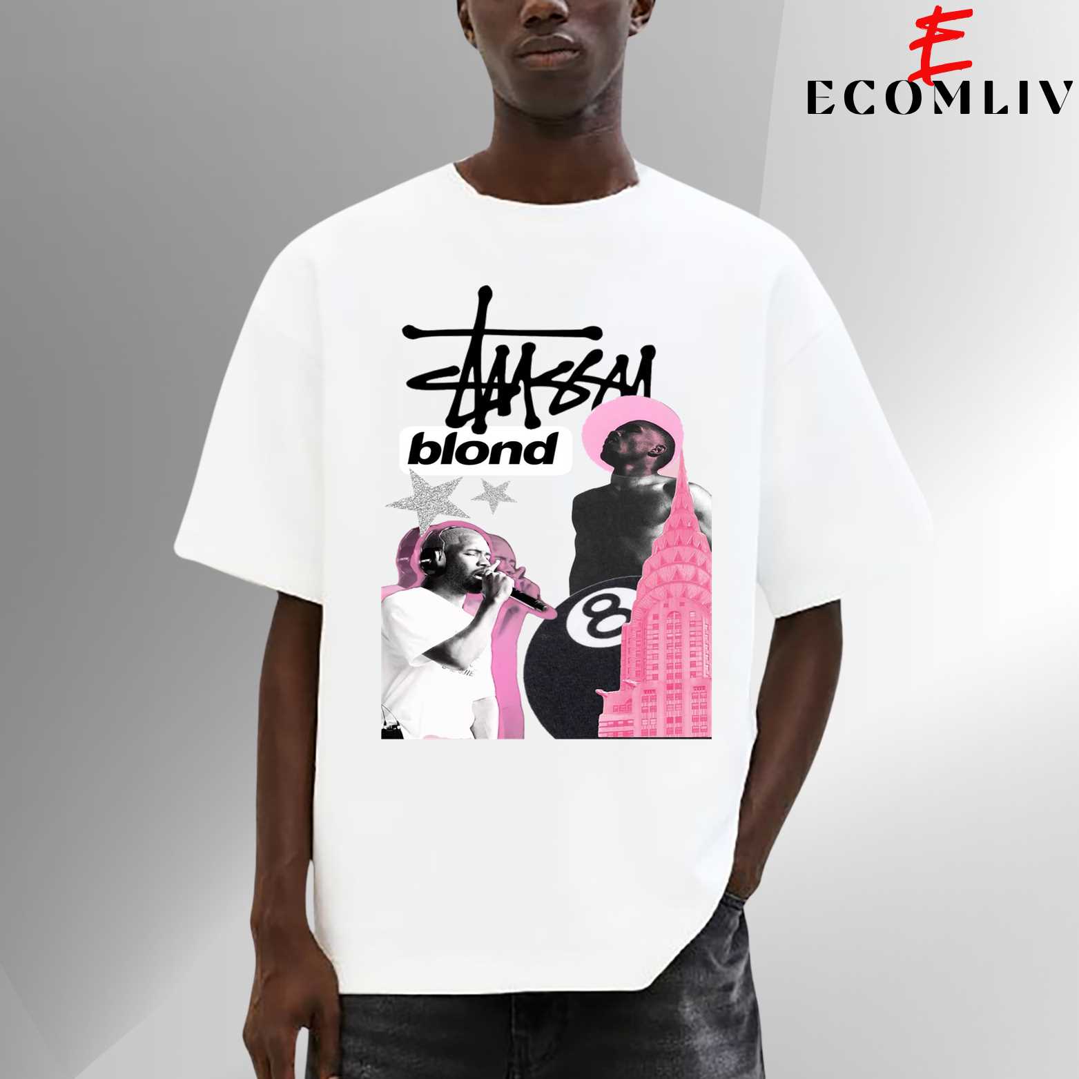 Blonde Graphic T-Shirt, Vibe Frank Ocean Style
